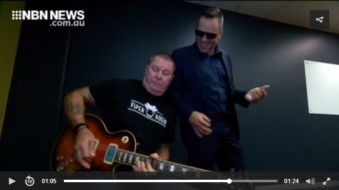 NBN News 21 August 2019 - Ash Bosworth (Pulse) with Dai Pritchard (Rose Tattoo)